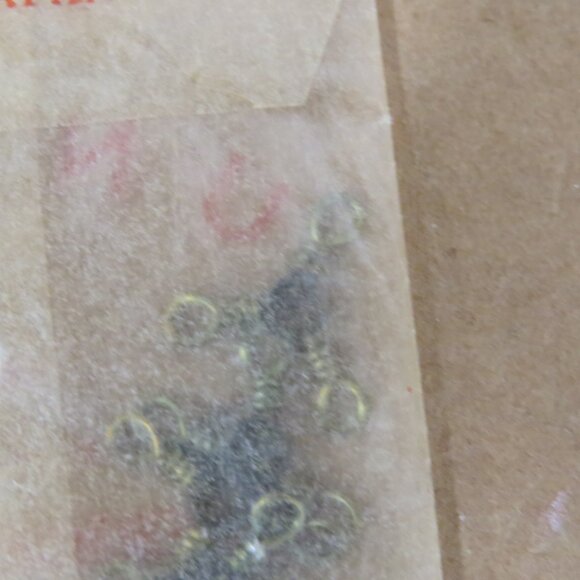 Unico Vintage Fishing Brass 3-Way Swivels Size 8- 12 packs of 12 swivels NOS IOB - Picture 6 of 6